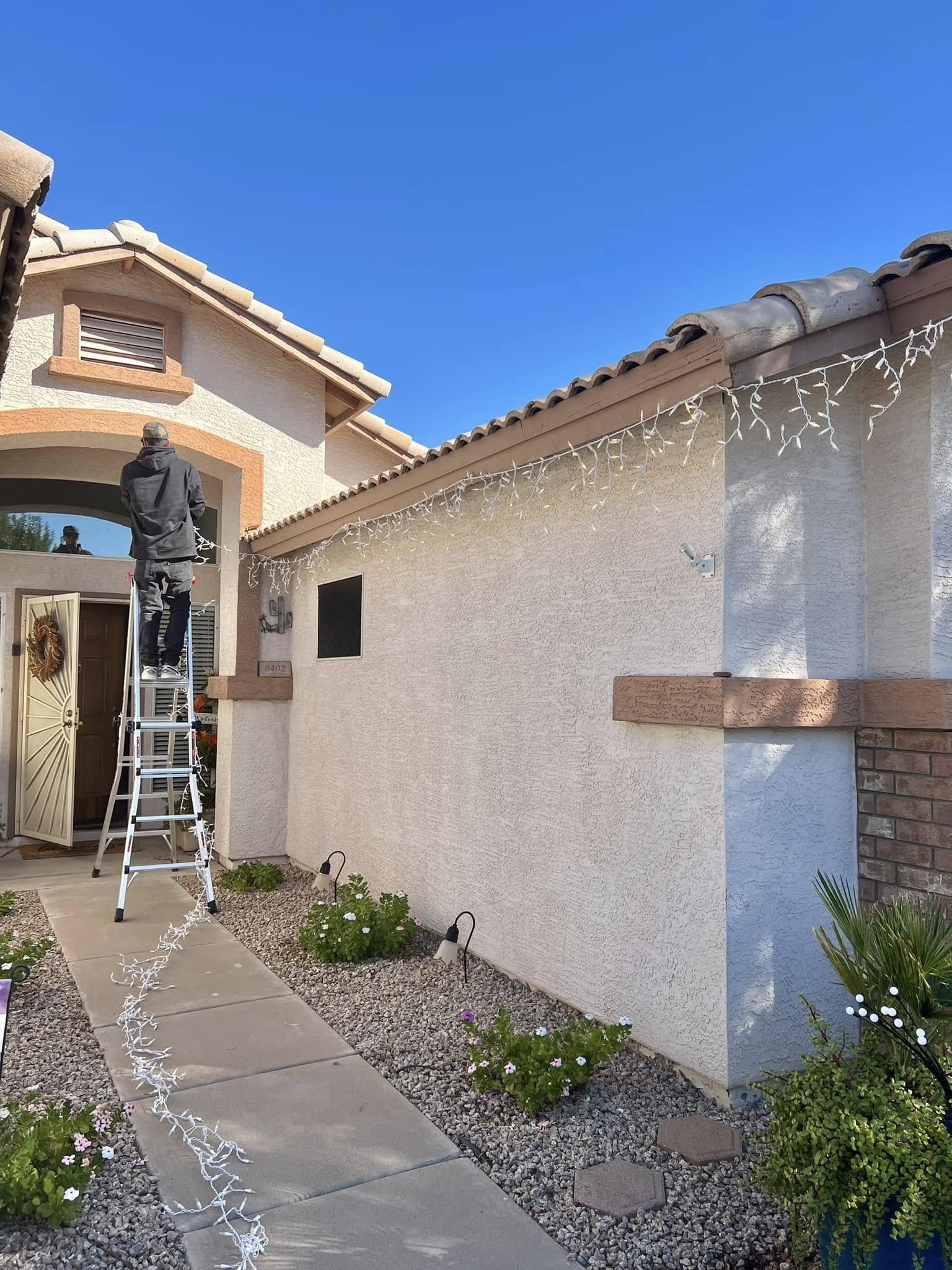 Arizona Install — wider shot in progress